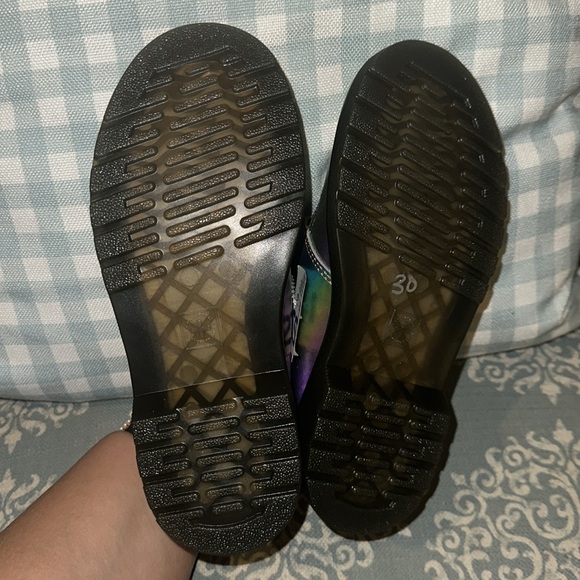 NWT- Doc Martins, girls velcro iridescent, double strap Mary Jane’s - Picture 5 of 6